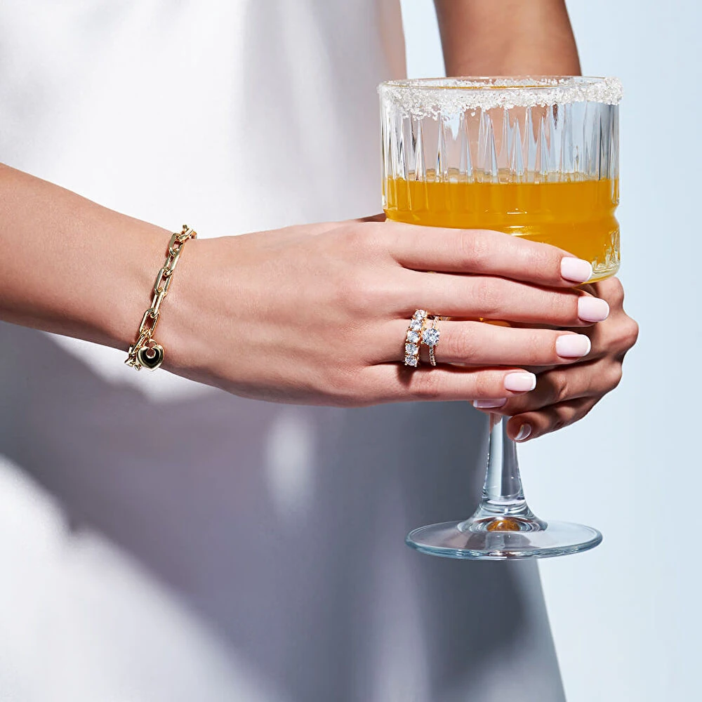 Altın Tektaş Yüzük