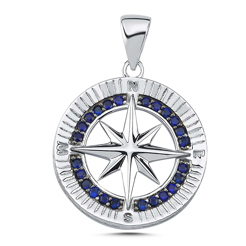 Altın Erkek Pusula Kolye Ucu