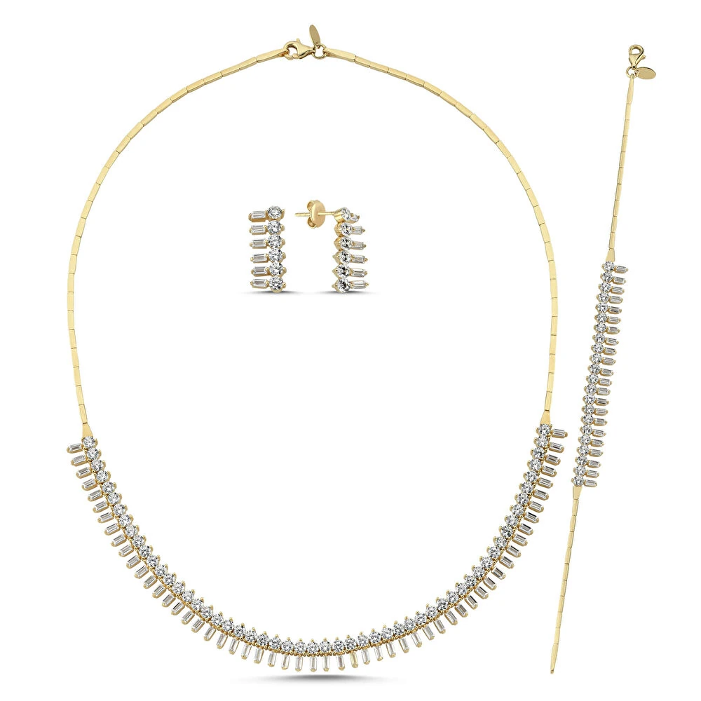 Altın Bagetli Set