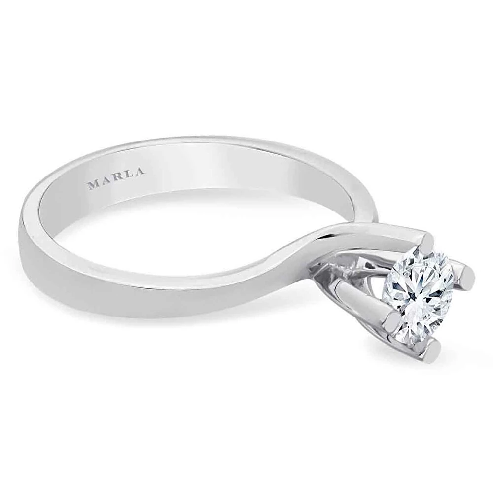 Pırlanta İvy Tektaş Yüzük 0.50 Karat