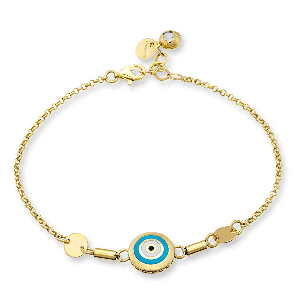 Renkli Renkli Mineli Bileklik