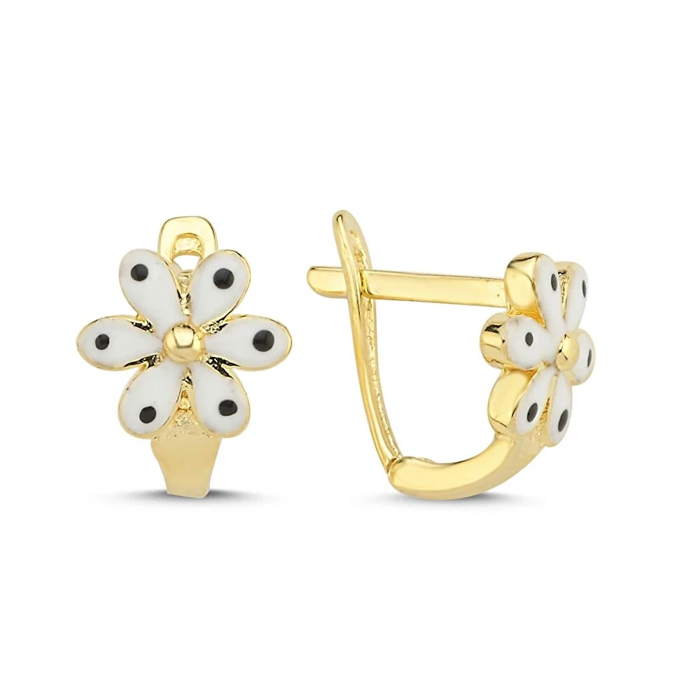 Çiçekli Çocuk Küpe