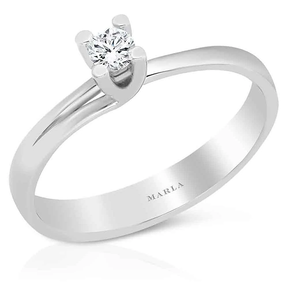 Tektaş Pırlanta Yüzük 0.10 Karat