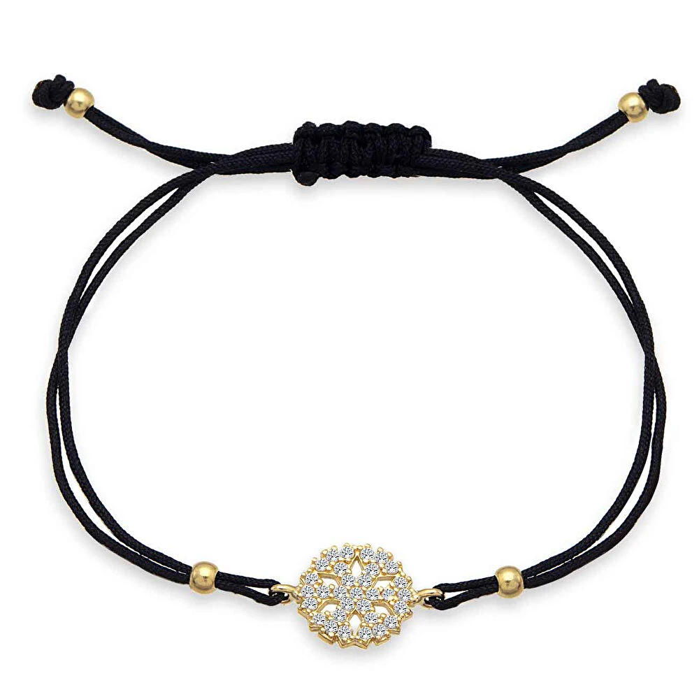 İpli Kar Tanesi Bileklik