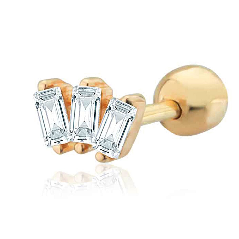 Pırlanta Baget Tragus