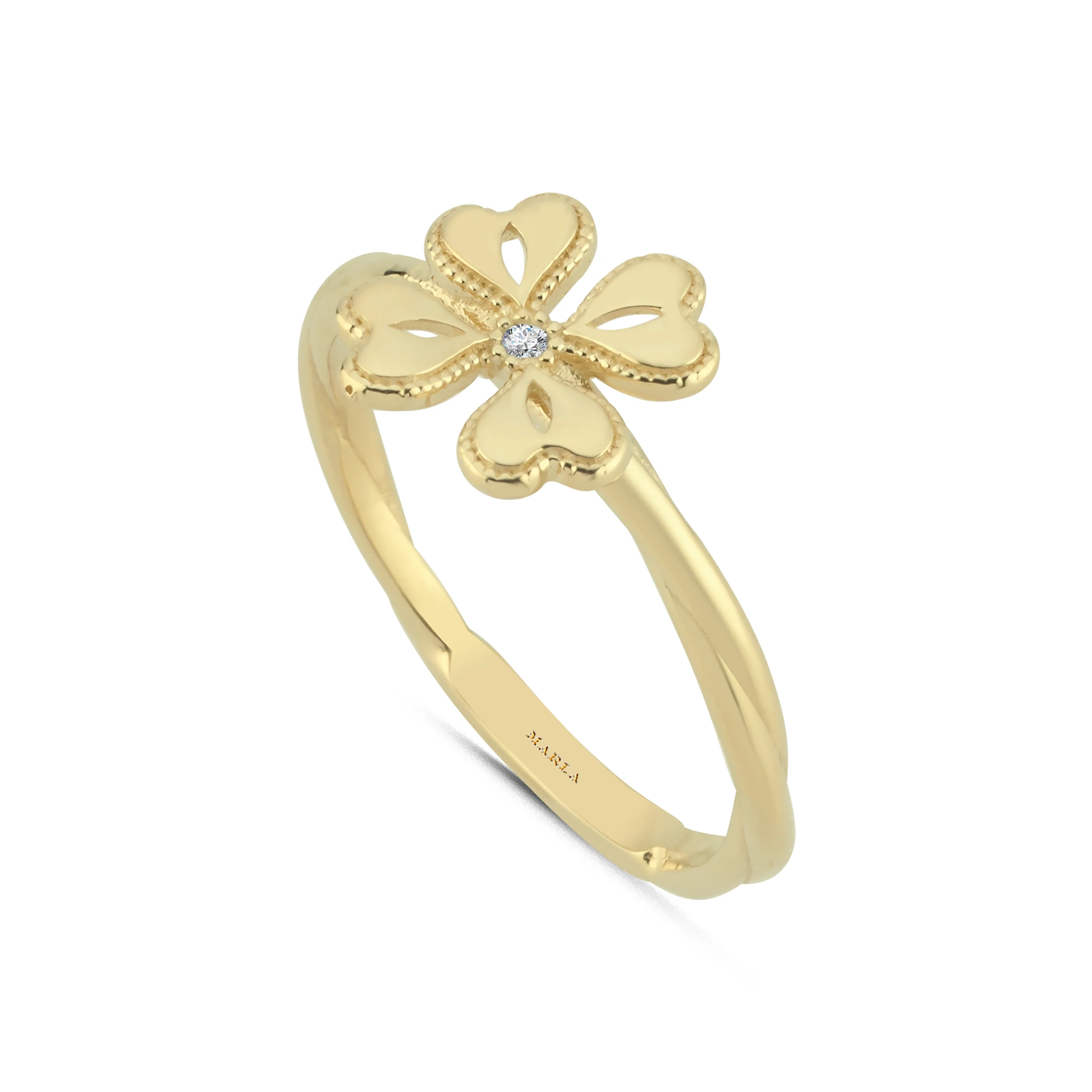 Yonca Altın Yüzük