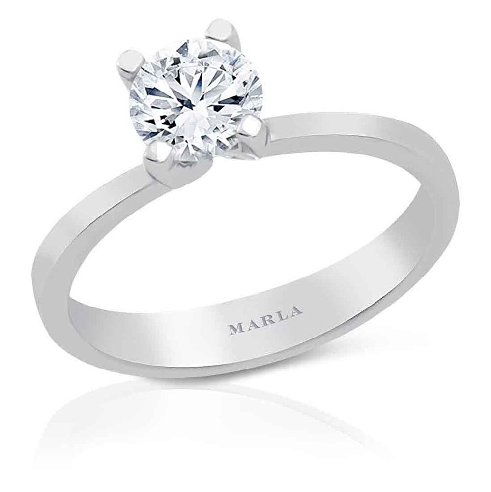 Pırlanta Liliy Tektaş Yüzük 0.60 Karat