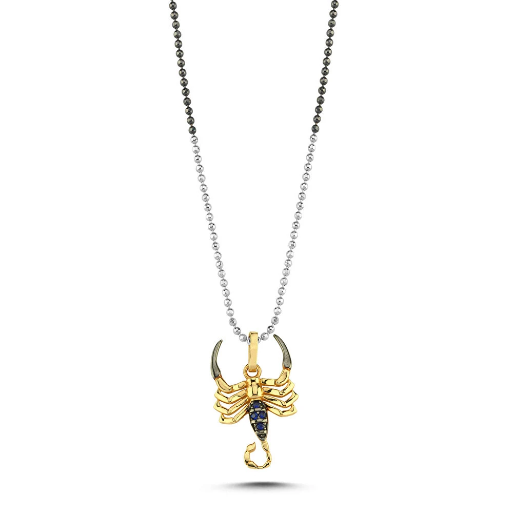 Akrep Altın Erkek Kolye