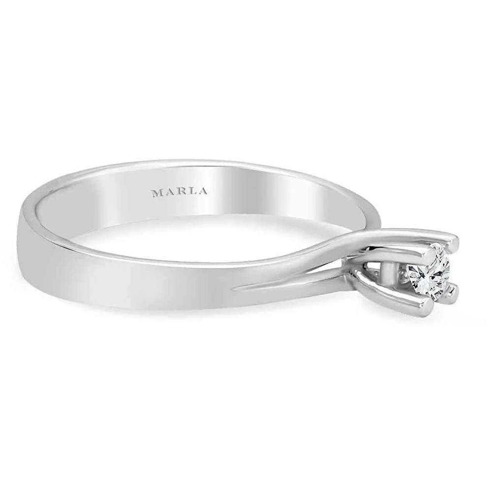 Tektaş Pırlanta Yüzük 0.10 Karat