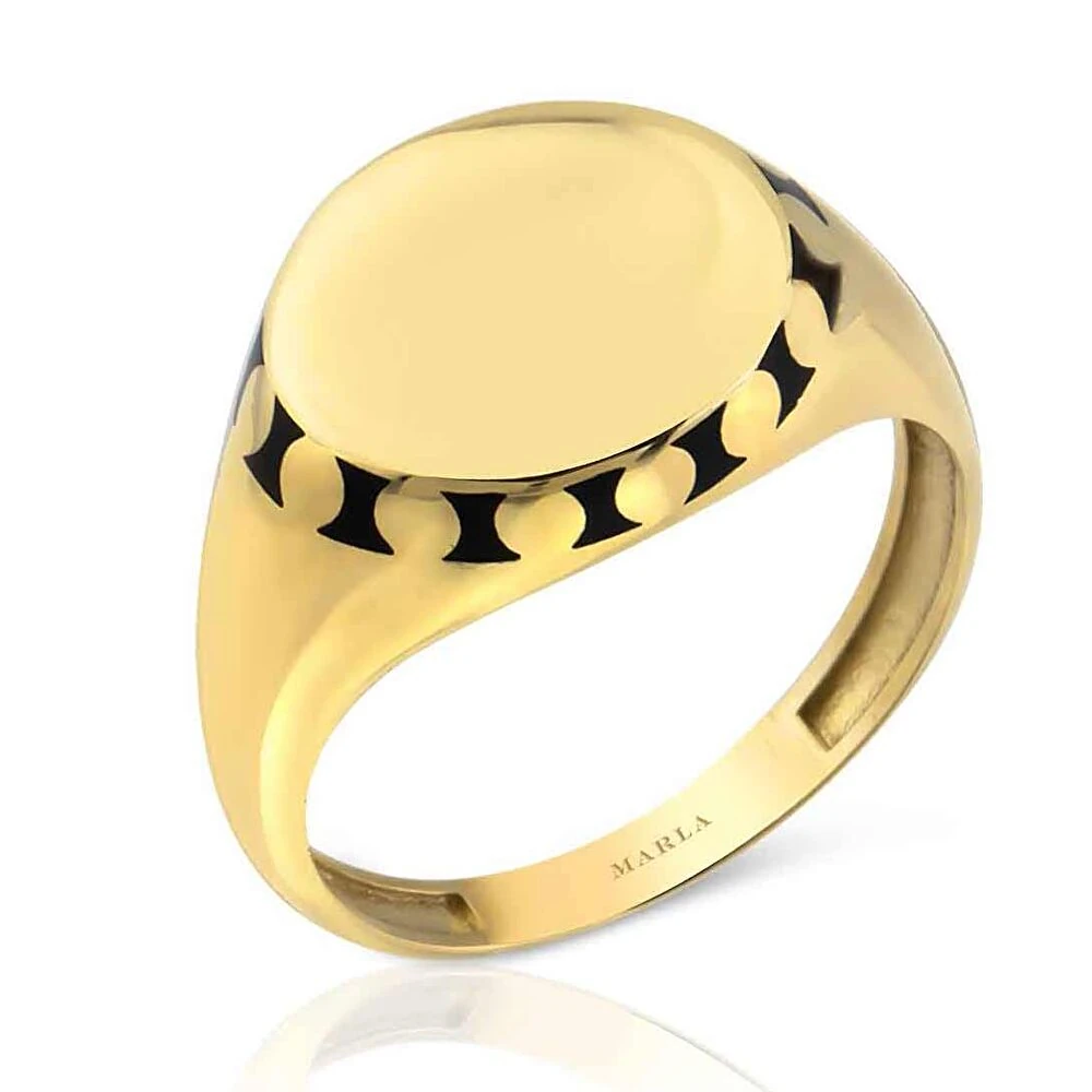 Mineli Erkek Yüzüğü