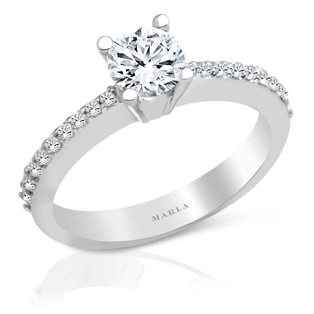 Pırlanta Shine Tektaş Yüzük 0.92 Karat