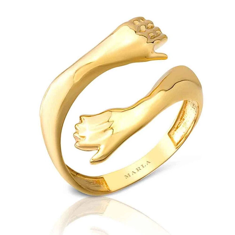 Sarılan Eller Yüzük