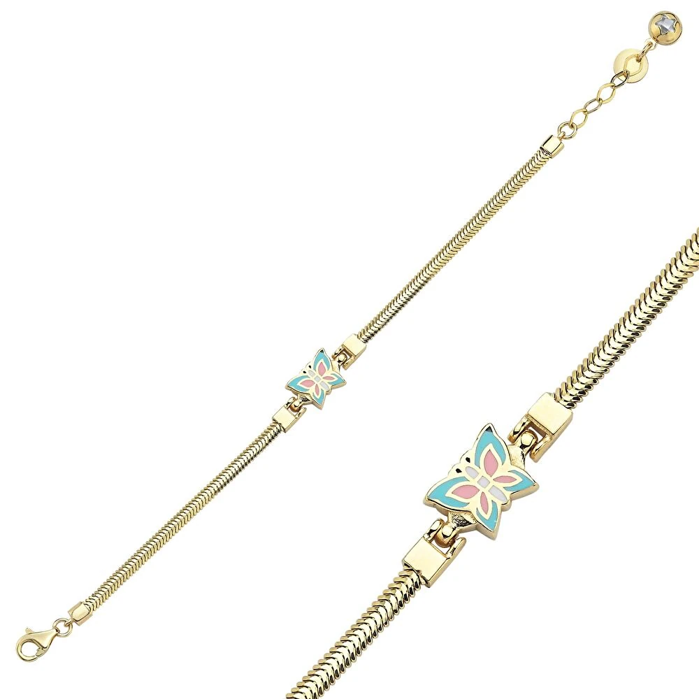 Kelebekli Çocuk Bileklik