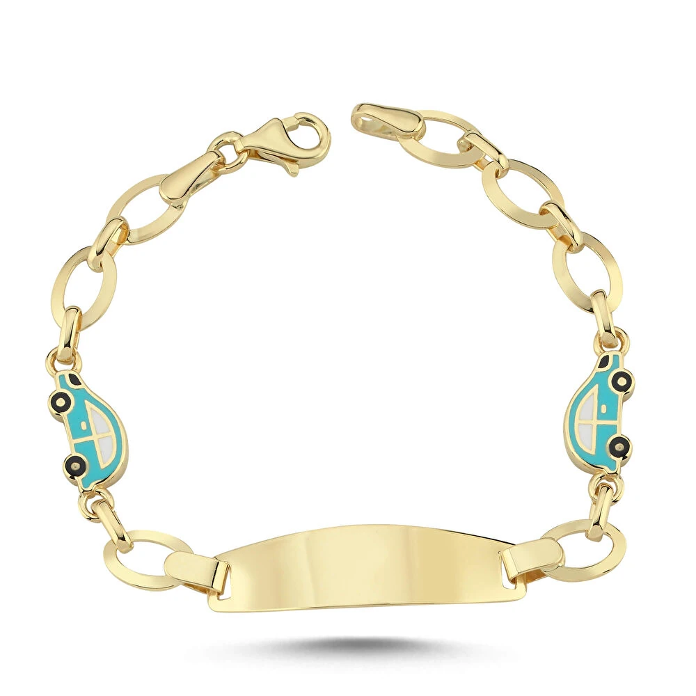 Araba Mineli Altın Çocuk Künyesi