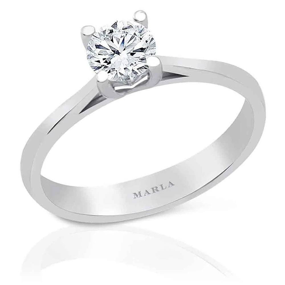 Pırlanta Tektaş Yüzük 0.50 Karat