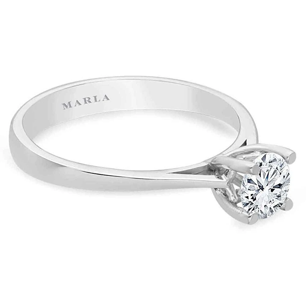 Pırlanta Tektaş Yüzük 0.50 Karat