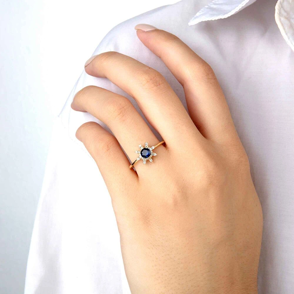 Renkli Taşlı Yüzük