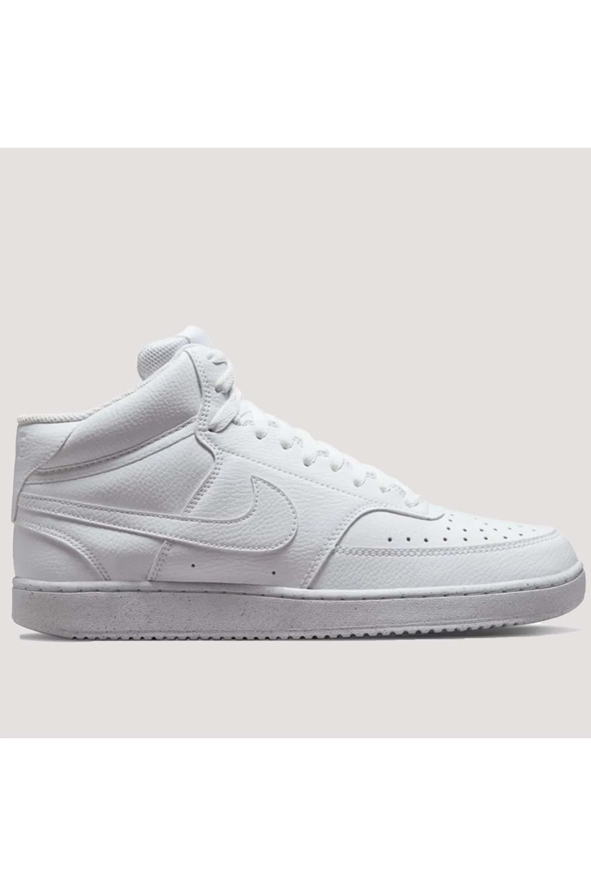 Court Vision Mid DN3577-100 Erkek Spor Ayakkabı - Beyaz - 45