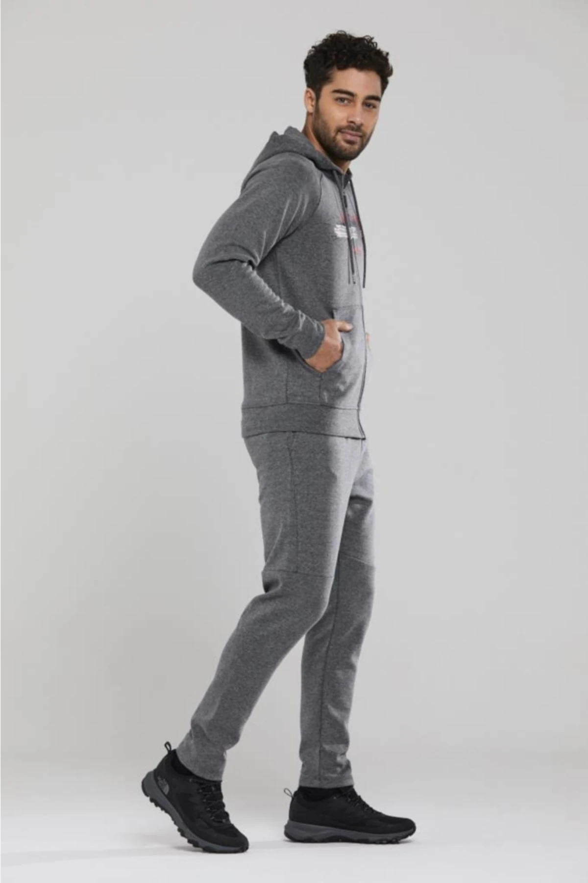  Gri Eşofman Altı Erkek