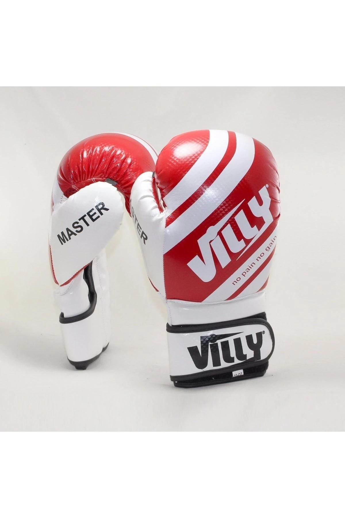 Karbon Deri Boks Eldiveni - Kırmızı Renk