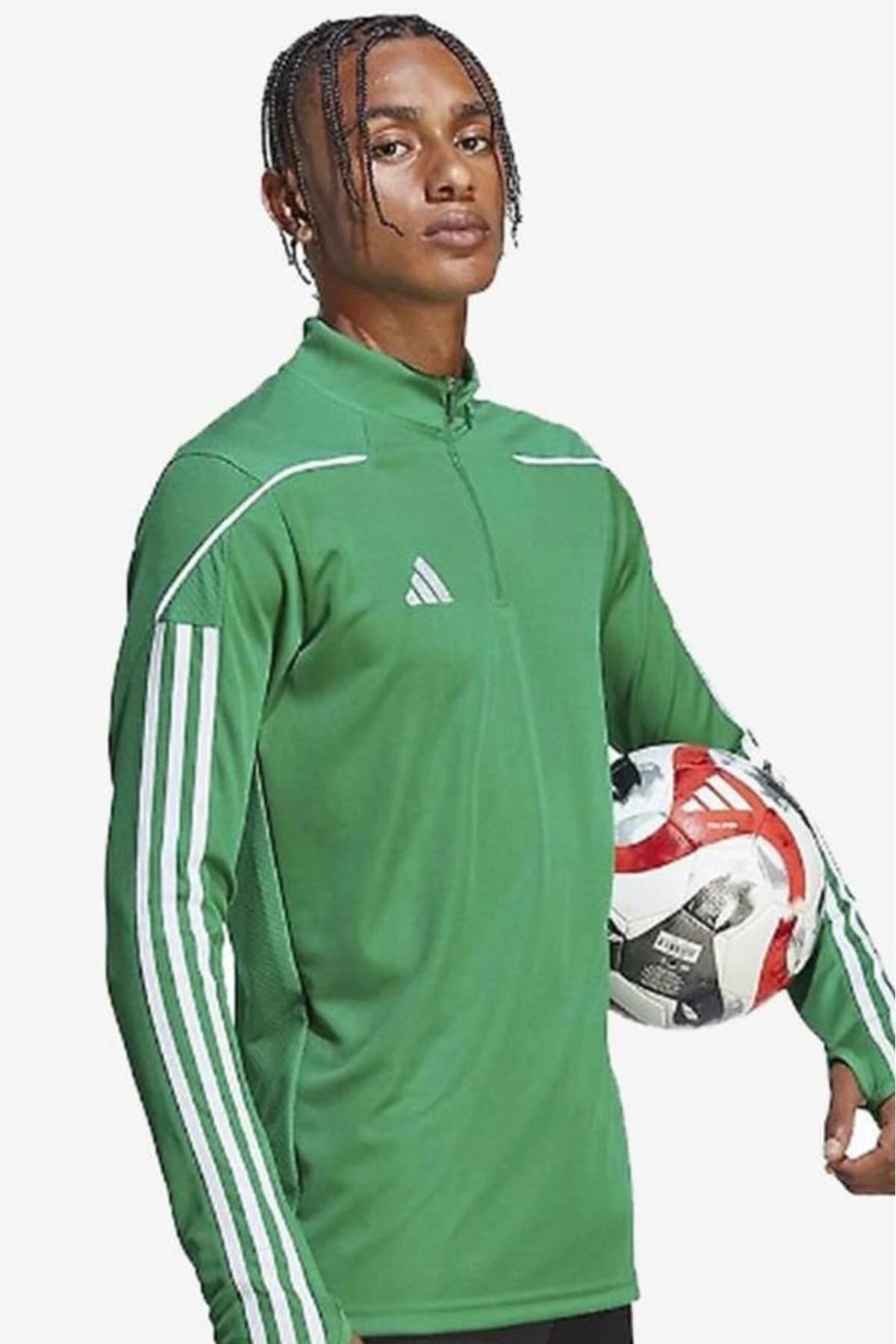 Tiro23 L TR Top ADIC7879 Yeşil Erkek Antrenman Üstü