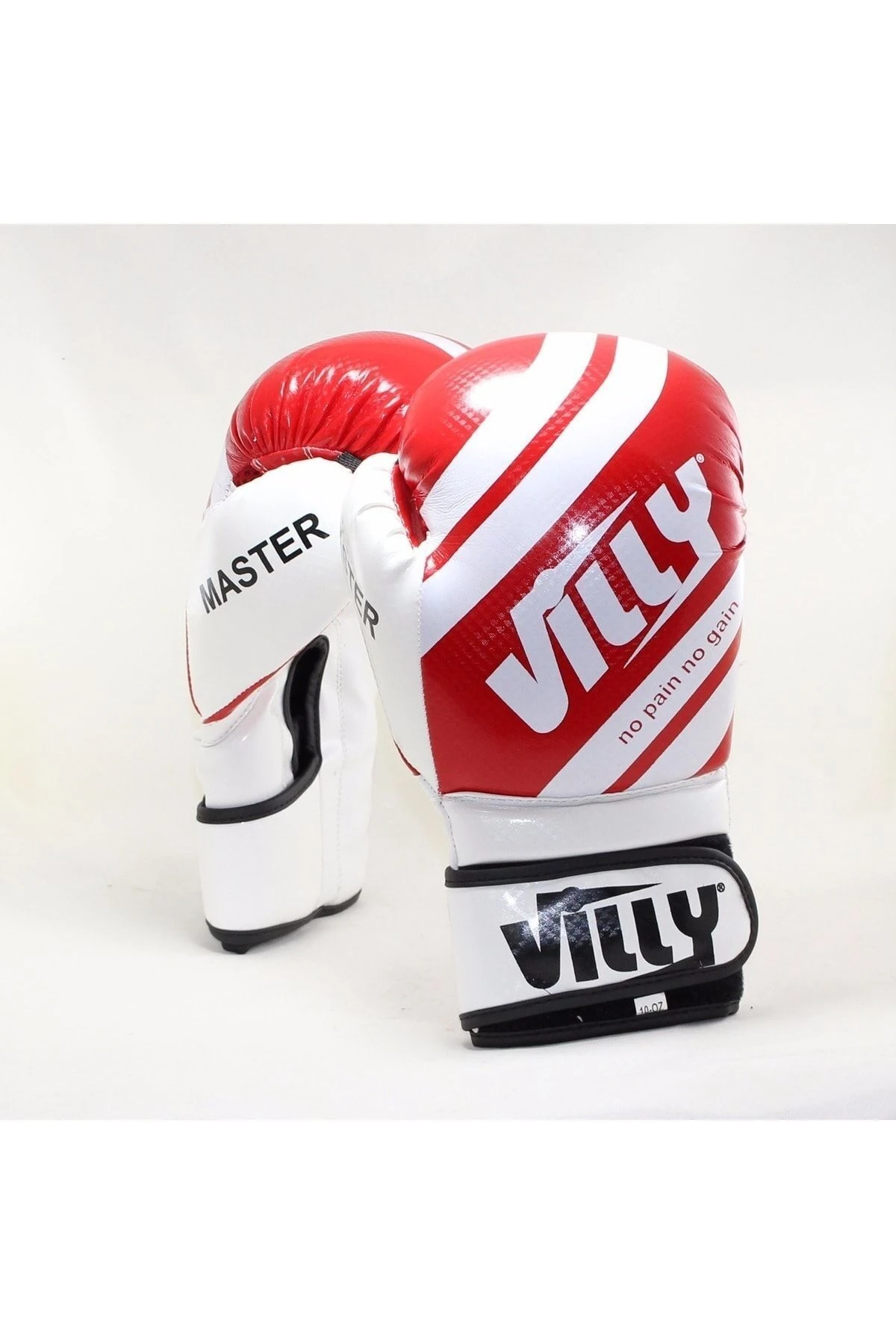 Karbon Deri Boks Eldiveni - Kırmızı Renk