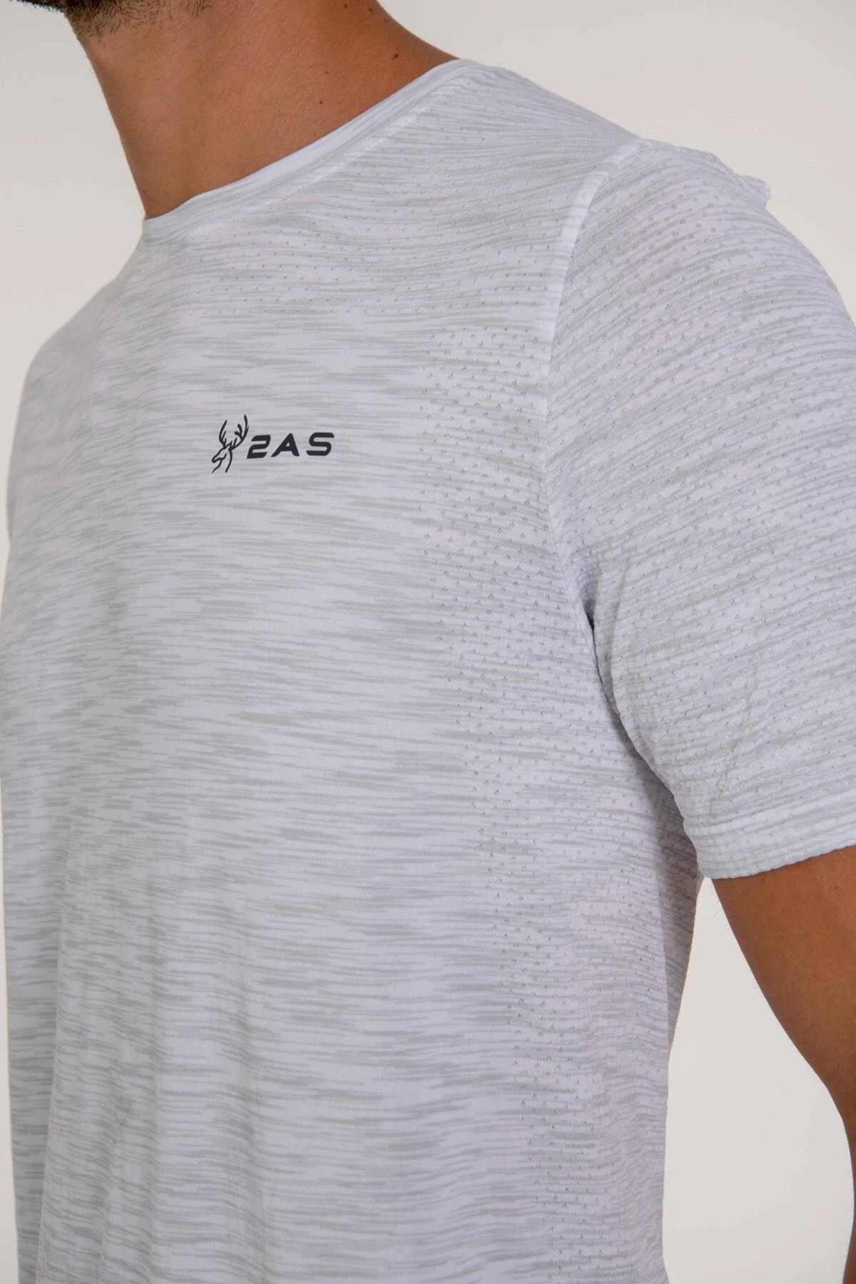 Tigo Seamless Erkek Beyaz Tshirt 