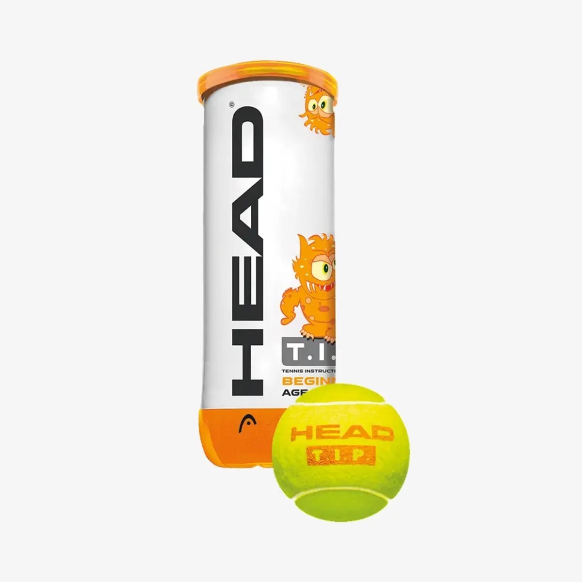 Head T.I.P 3 lü 8-9 Yaş Tenis Topu Turuncu