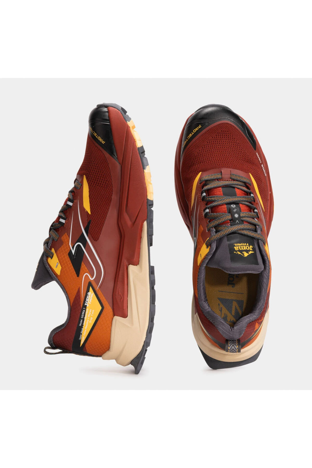 Sierra Erkek 25 Erkek Maroon Trail Koşu Ayakkabısı