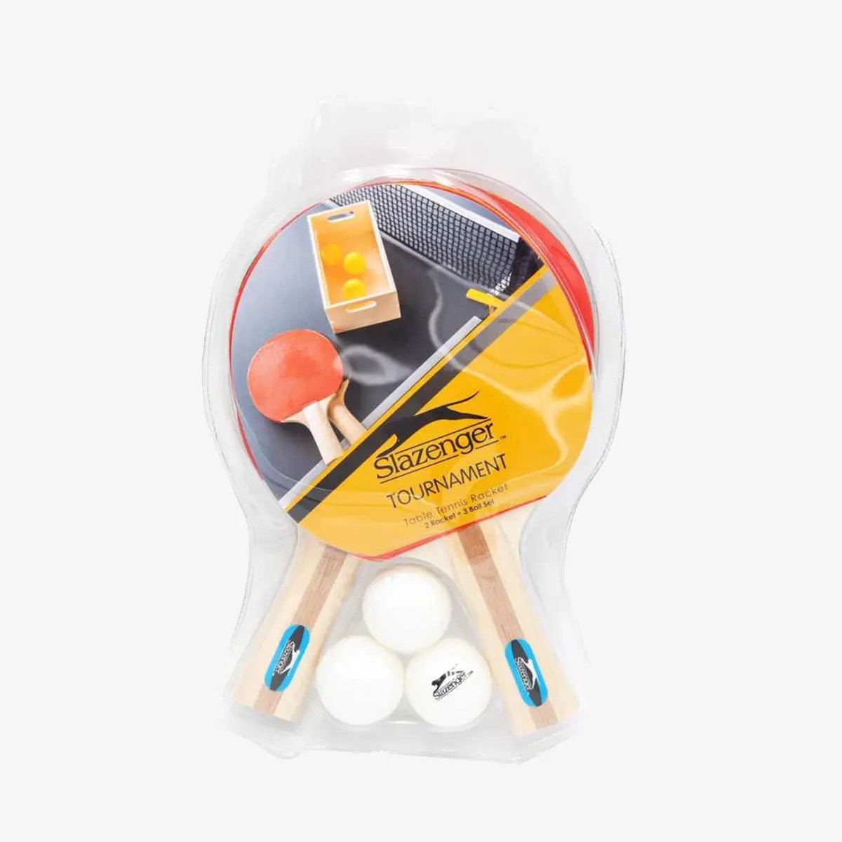 Slazenger Tournament Masa Tenis Seti (2 Raket+3 Top)