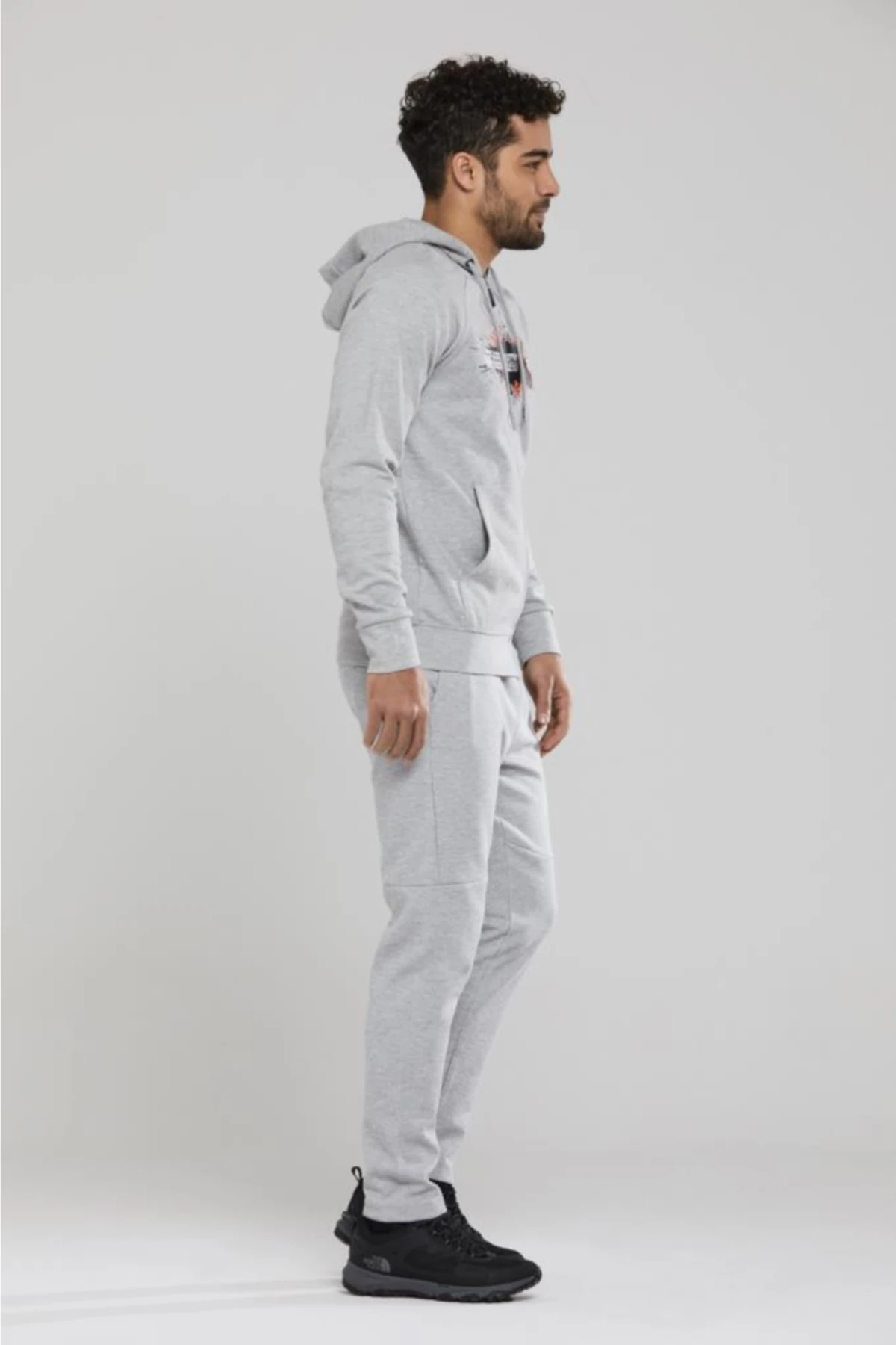  Eagle Erkek Gri  Eşofman Altı