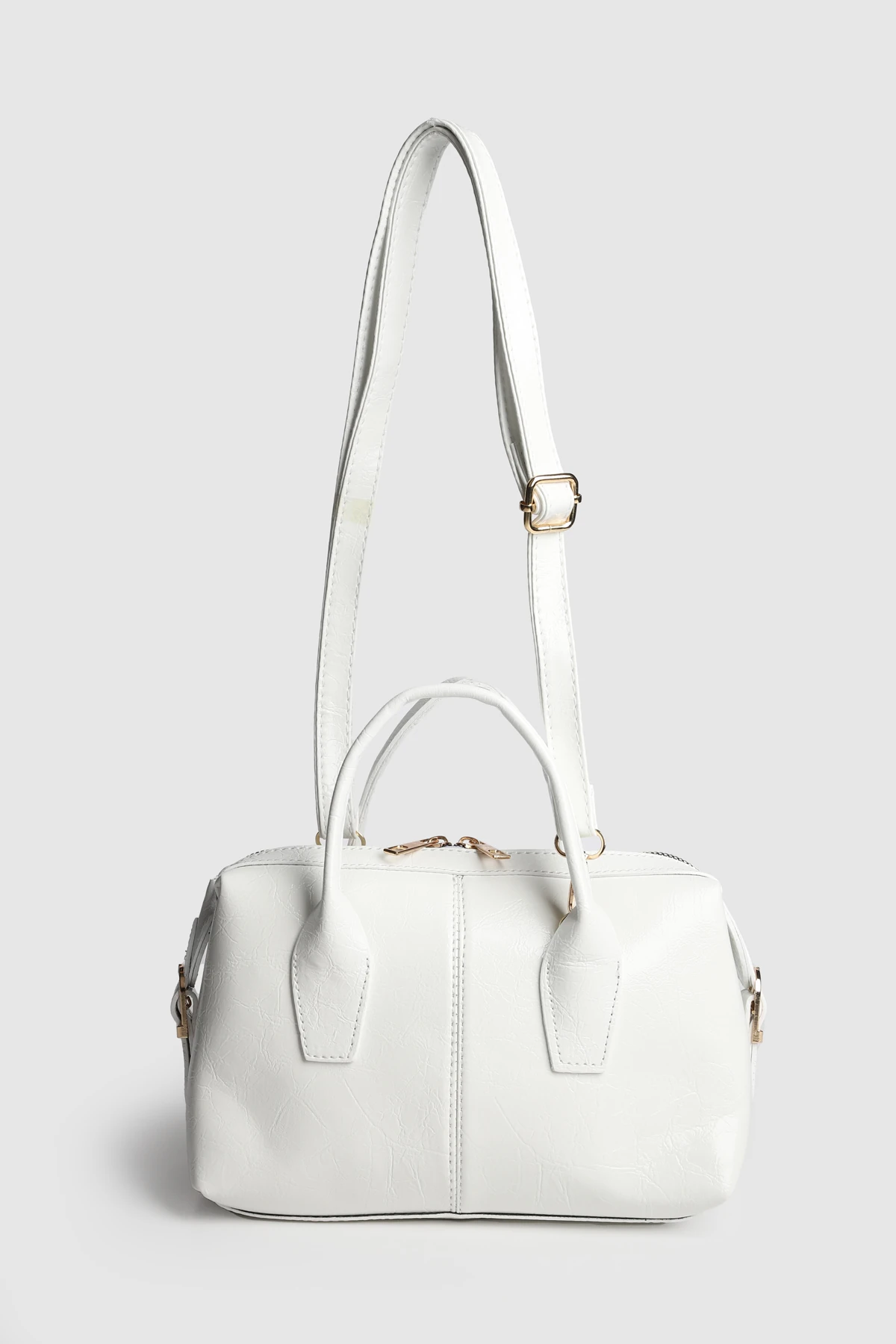 La'Graccio Paris Kadın Klef Parlak Deri El Ve Askılı Çanta