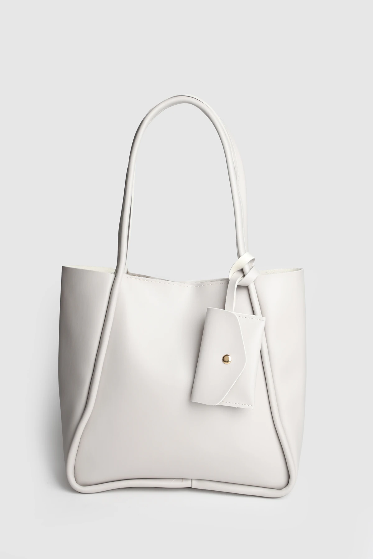 Lagraccio Paris Kadın Jeba Omuz Çantası - GRİ