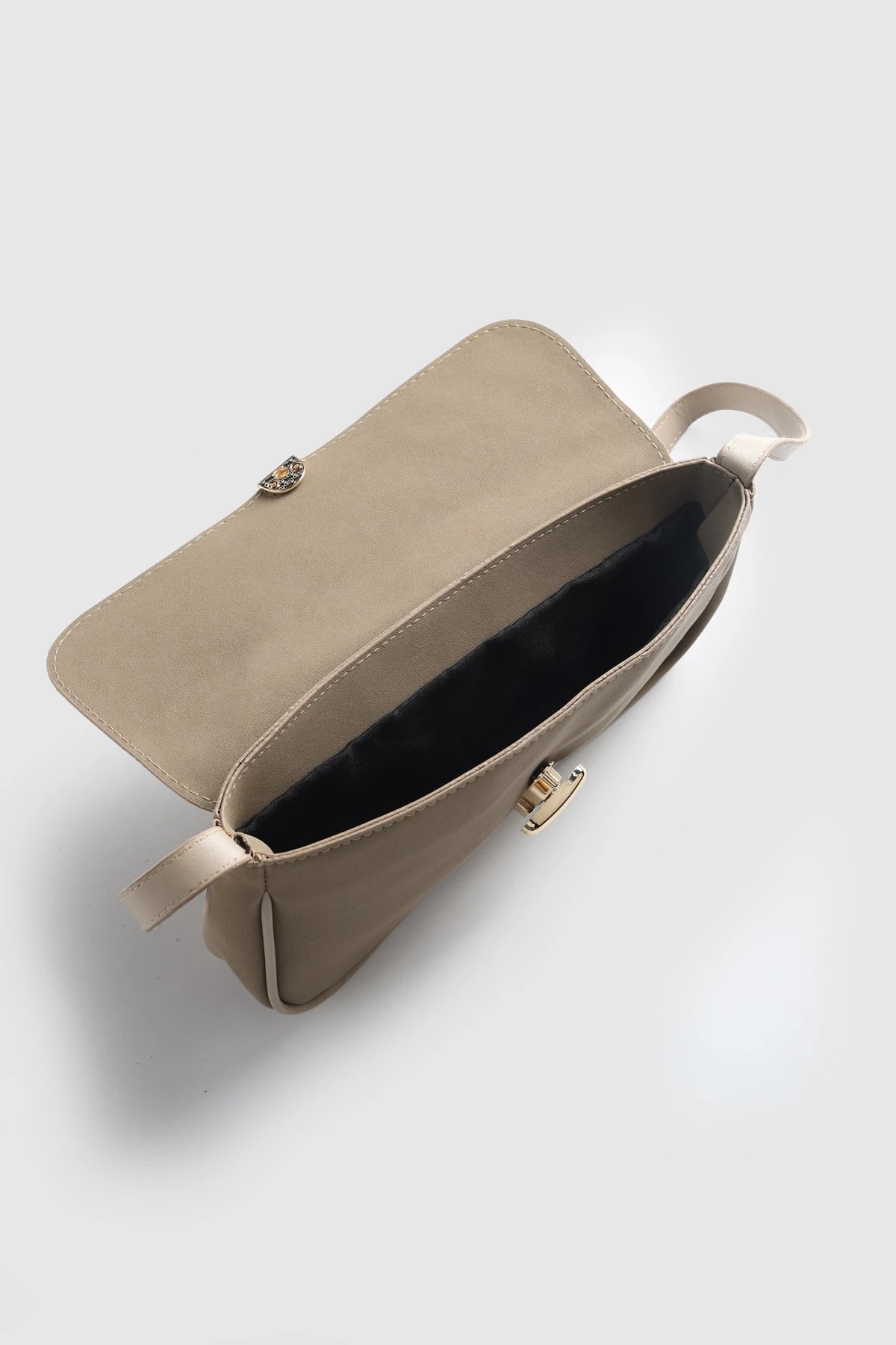 Lagraccio Paris Kadın Palera Süet Baget Çanta - Bordo Süet