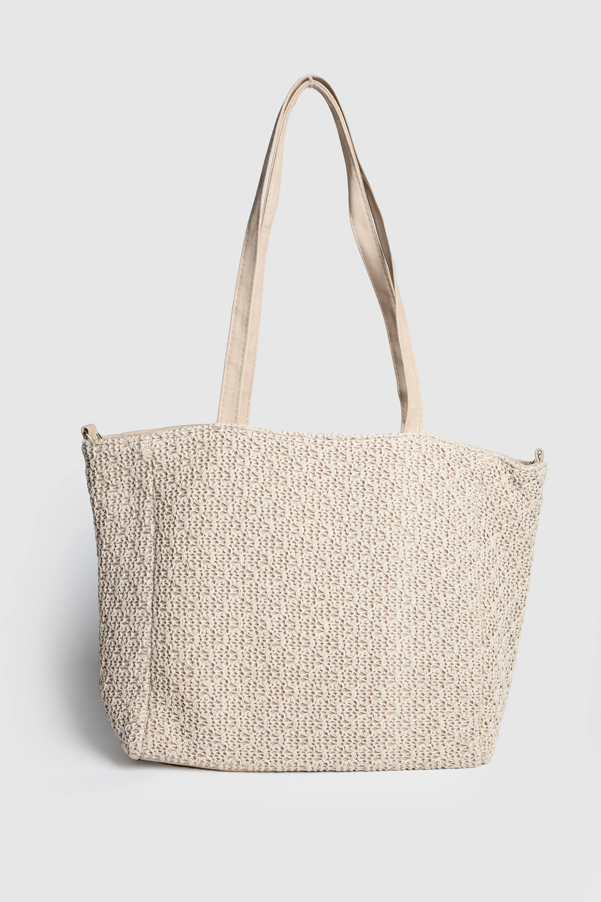 La'Graccio Paris Lanco Örme Büyük Boy Omuz Çantası