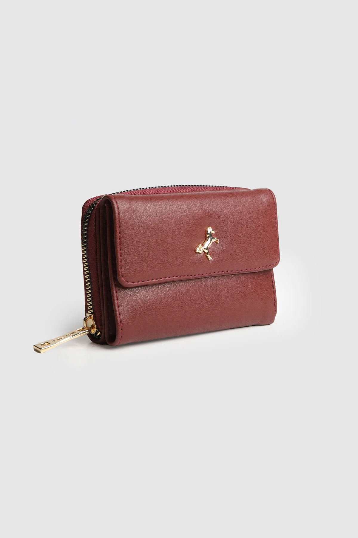 La'Graccio Paris Kadın Kayla Orta Boy Kullanışlı Cüzdan - Bordo