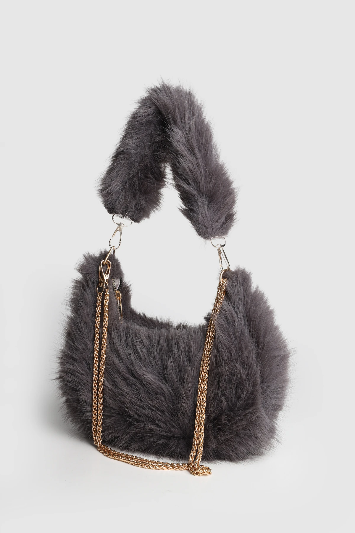 Lagraccio Paris Kadın Lior Peluş Çift Askılı El Ve Çapraz Çanta