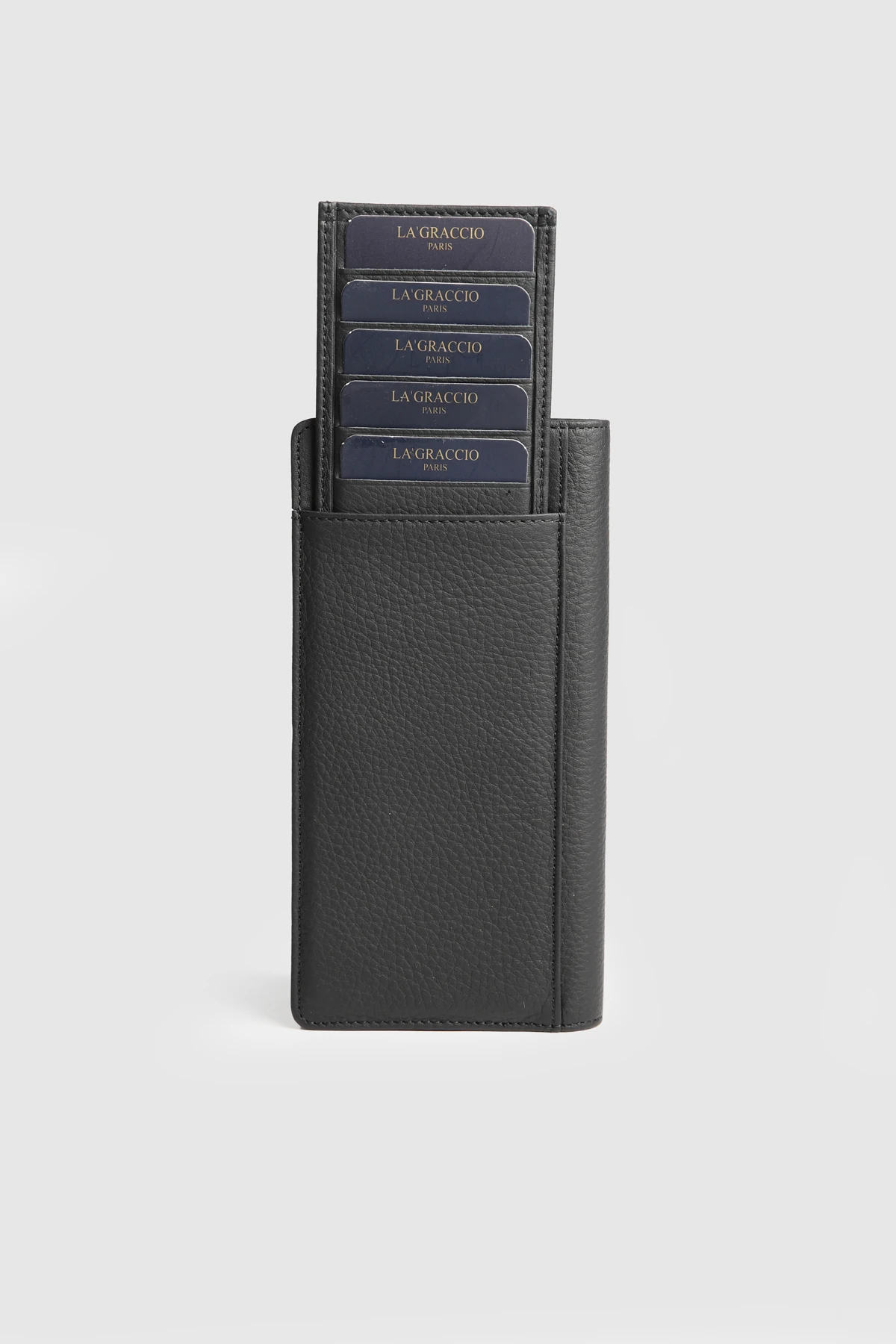 La'Graccio Paris Nova Hakiki Deri Telefon Hazneli Kartlık Cüzdan