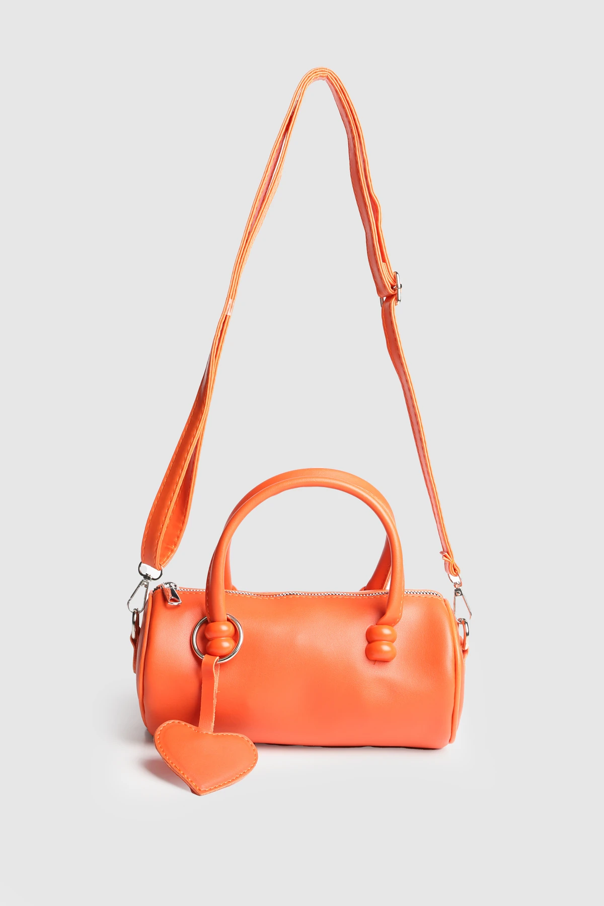 La'Graccio Paris Kadın Stave Kalp Charmlı El Ve Çapraz Çanta