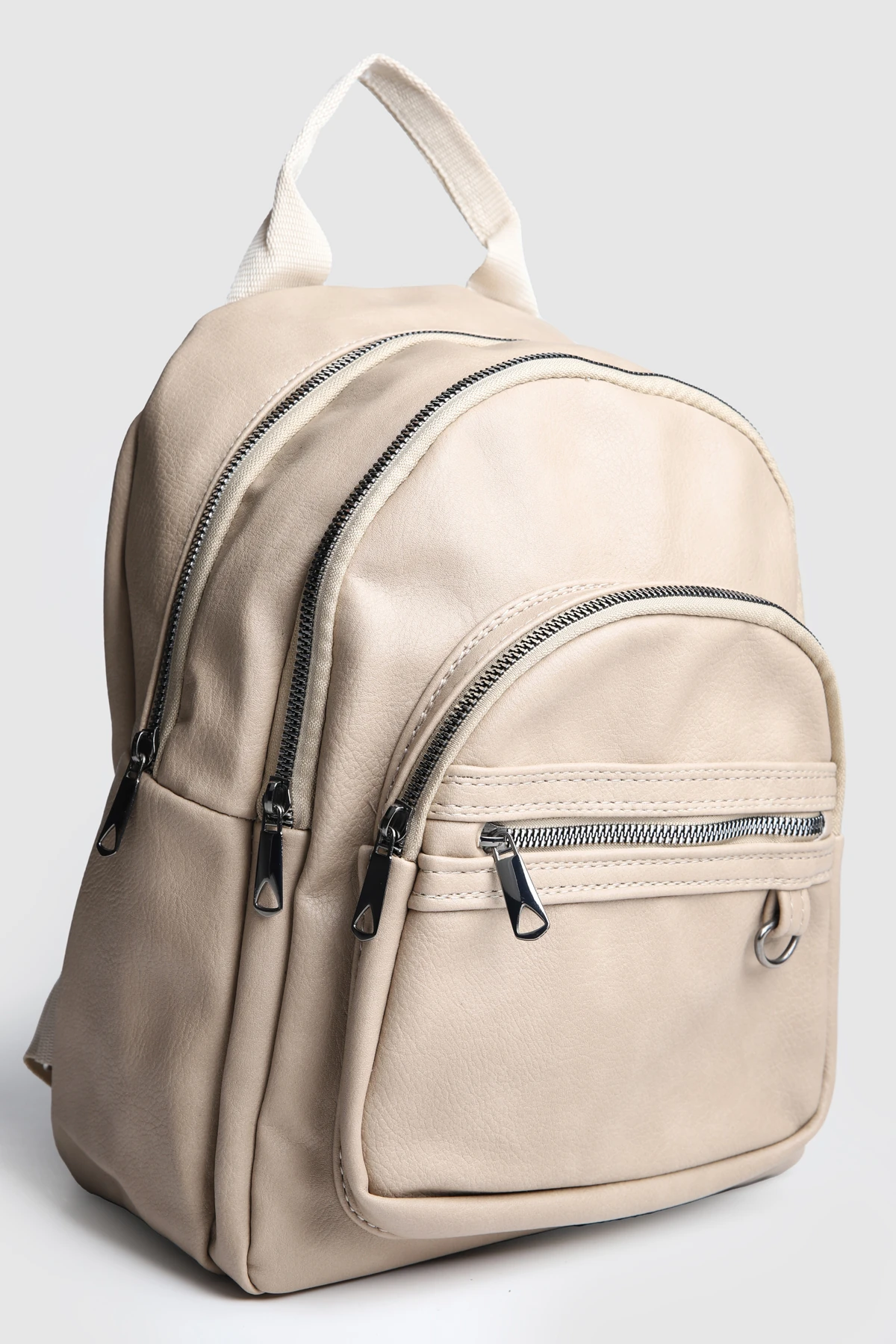 La'Graccio Paris Kadın Nales Donma Suni Deri Sırt Çantası