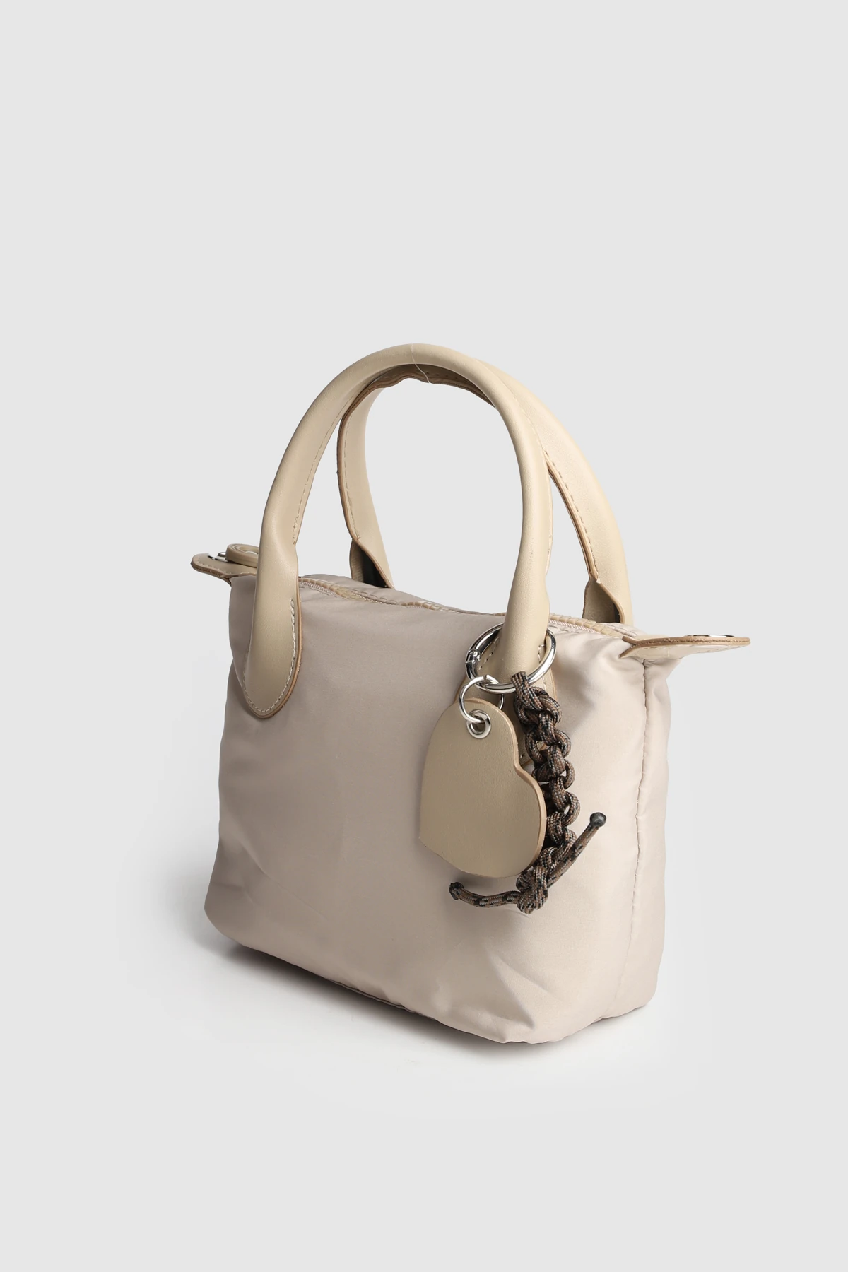 Lagraccio Paris Kadın Baybo Charmlı Paraşüt Çanta - Vizon