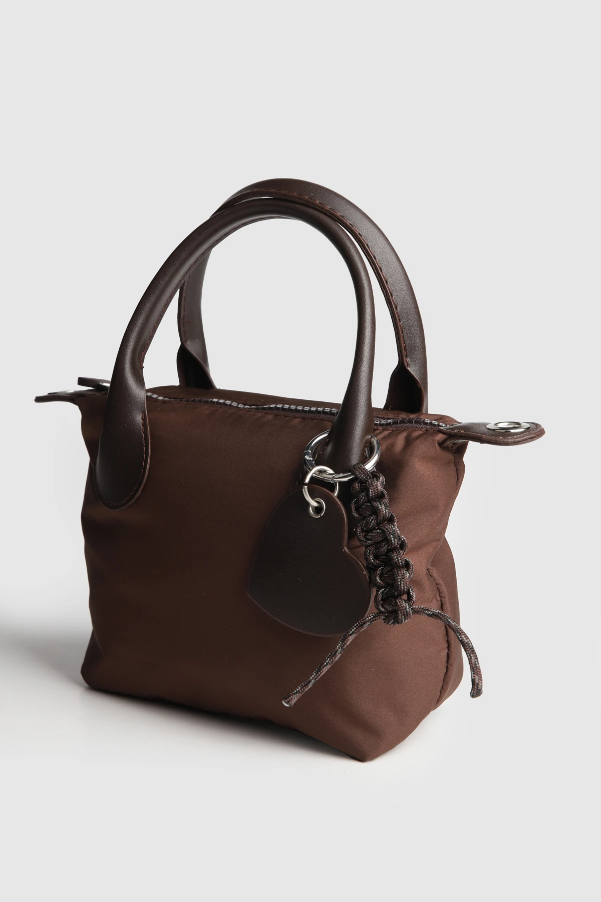 Lagraccio Paris Kadın Baybo Charmlı Paraşüt Çanta - Kahve