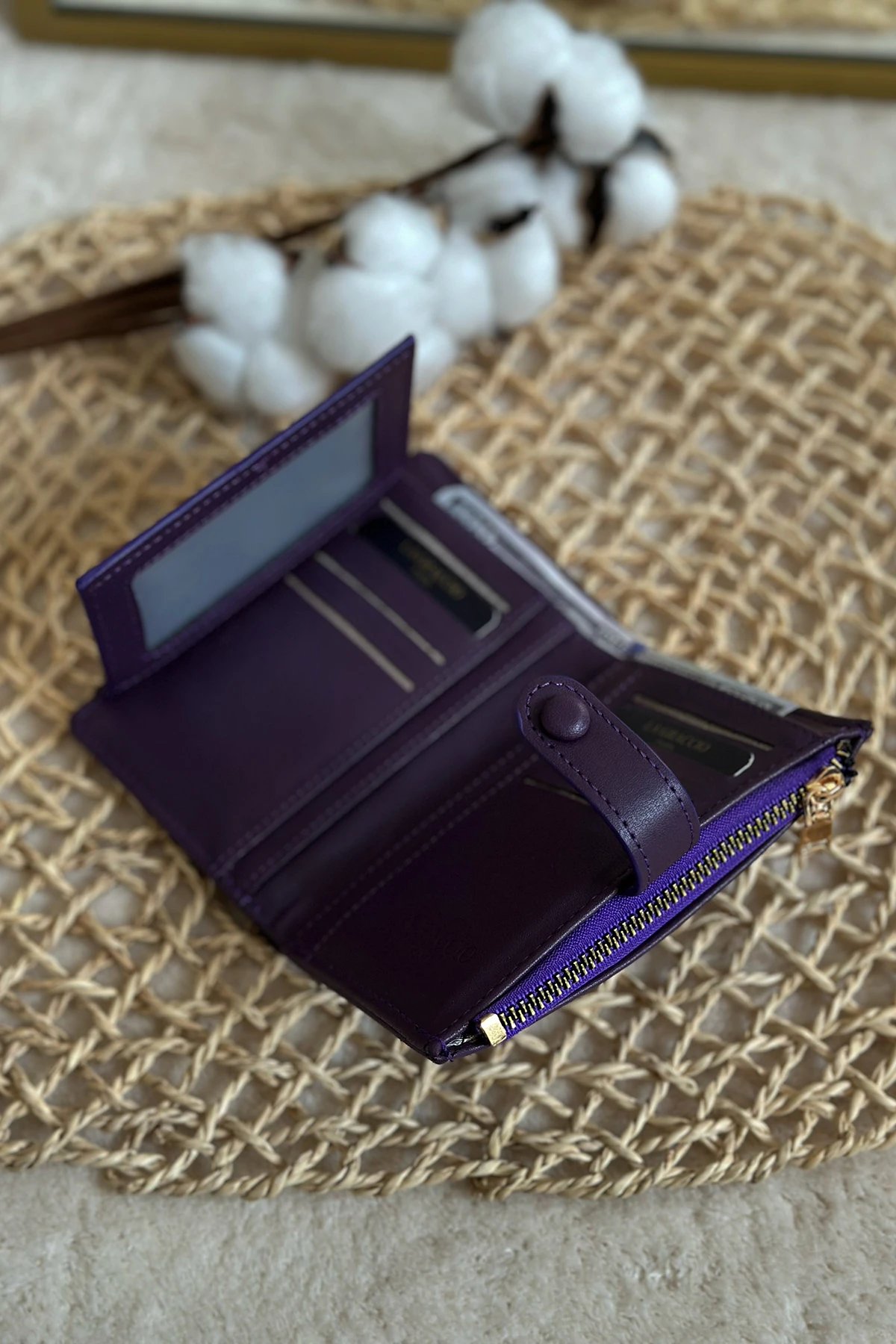 La'Graccio Paris Kadın Early Çok Bölmeli Kullanışlı Cüzdan