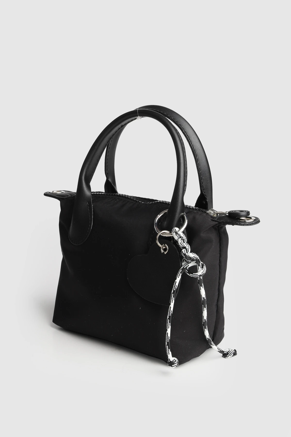 Lagraccio Paris Kadın Baybo Charmlı Paraşüt Çanta - Siyah