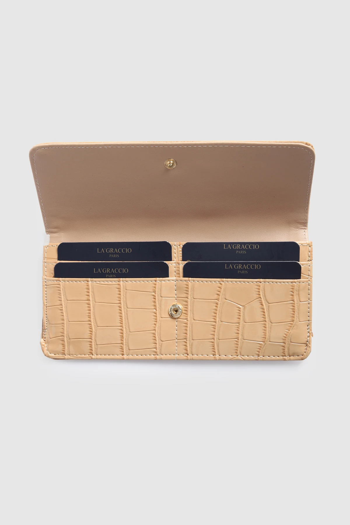 La'Graccio Paris MNG Muadil Kroko Cüzdan