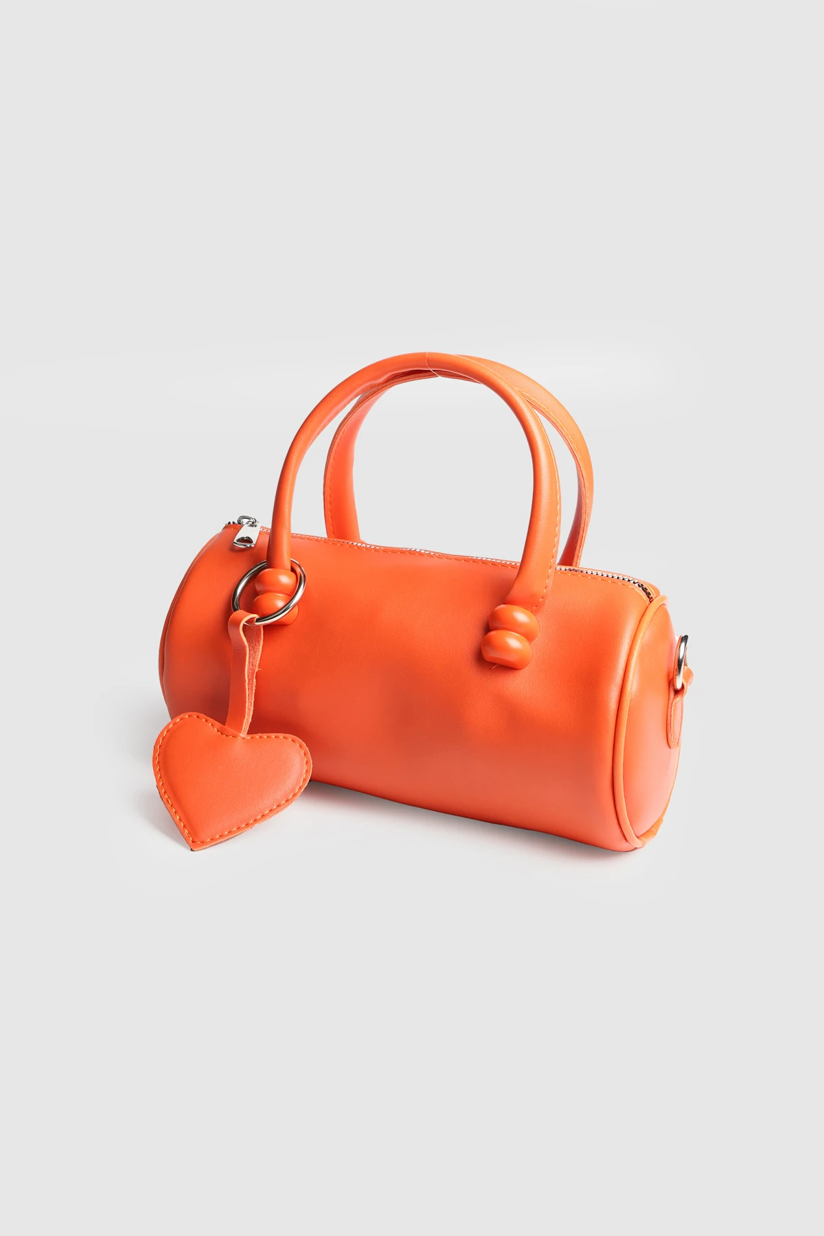 La'Graccio Paris Kadın Stave Kalp Charmlı El Ve Çapraz Çanta