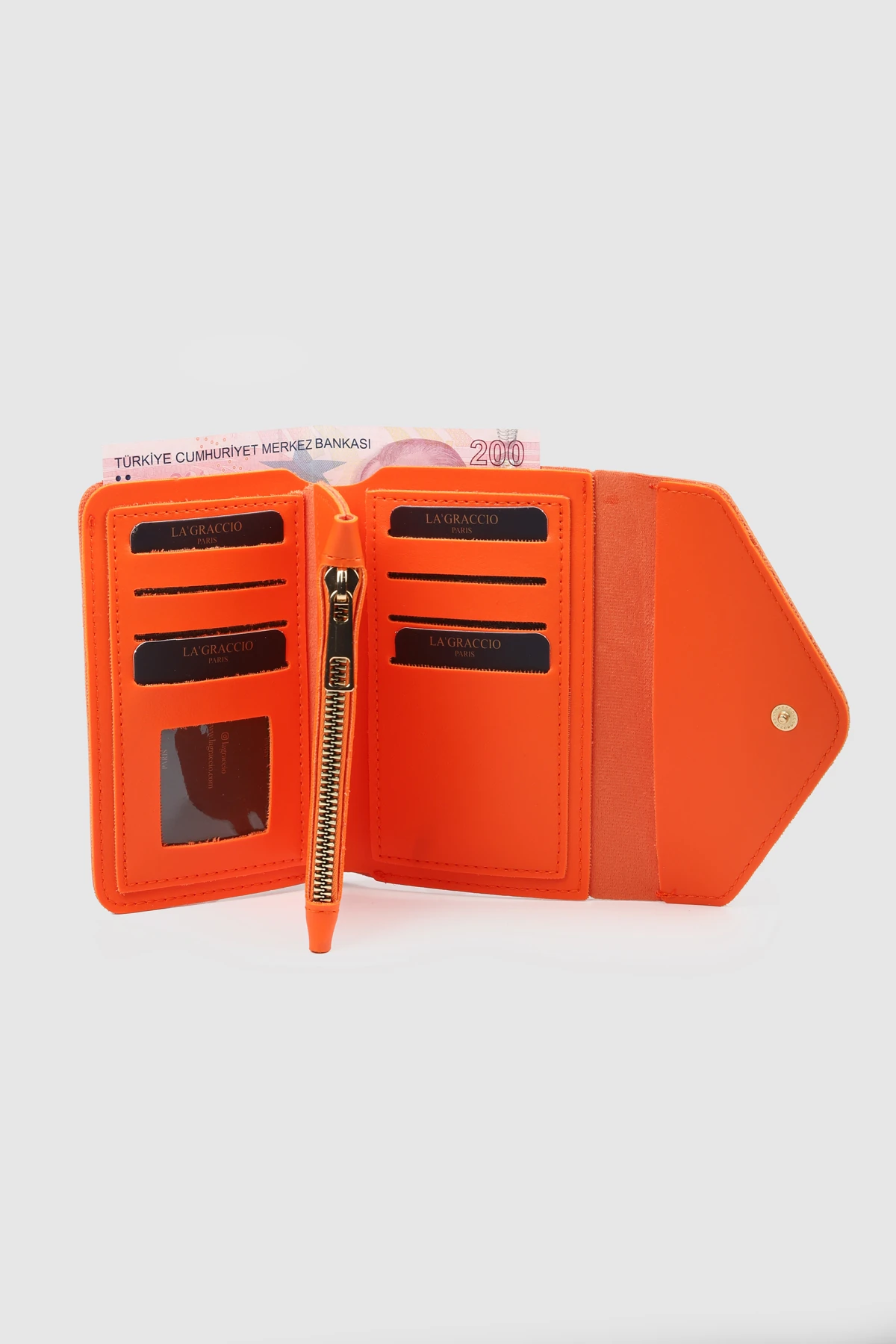 La'Graccio Paris Kadın Zarf Model Cüzdan