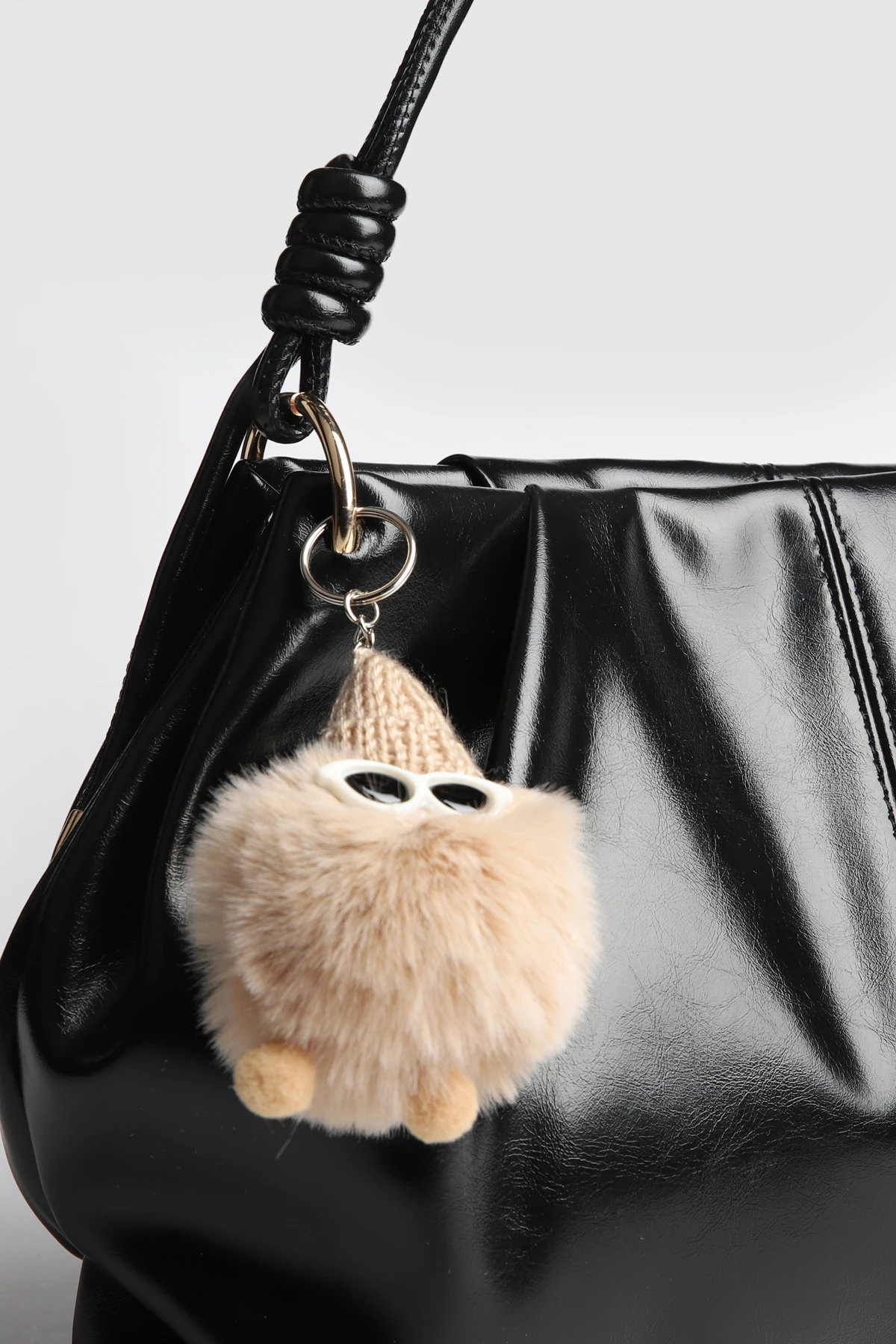 La'Graccio Paris Shards Peluş Anahtarlık Ve Çanta Charm - kum