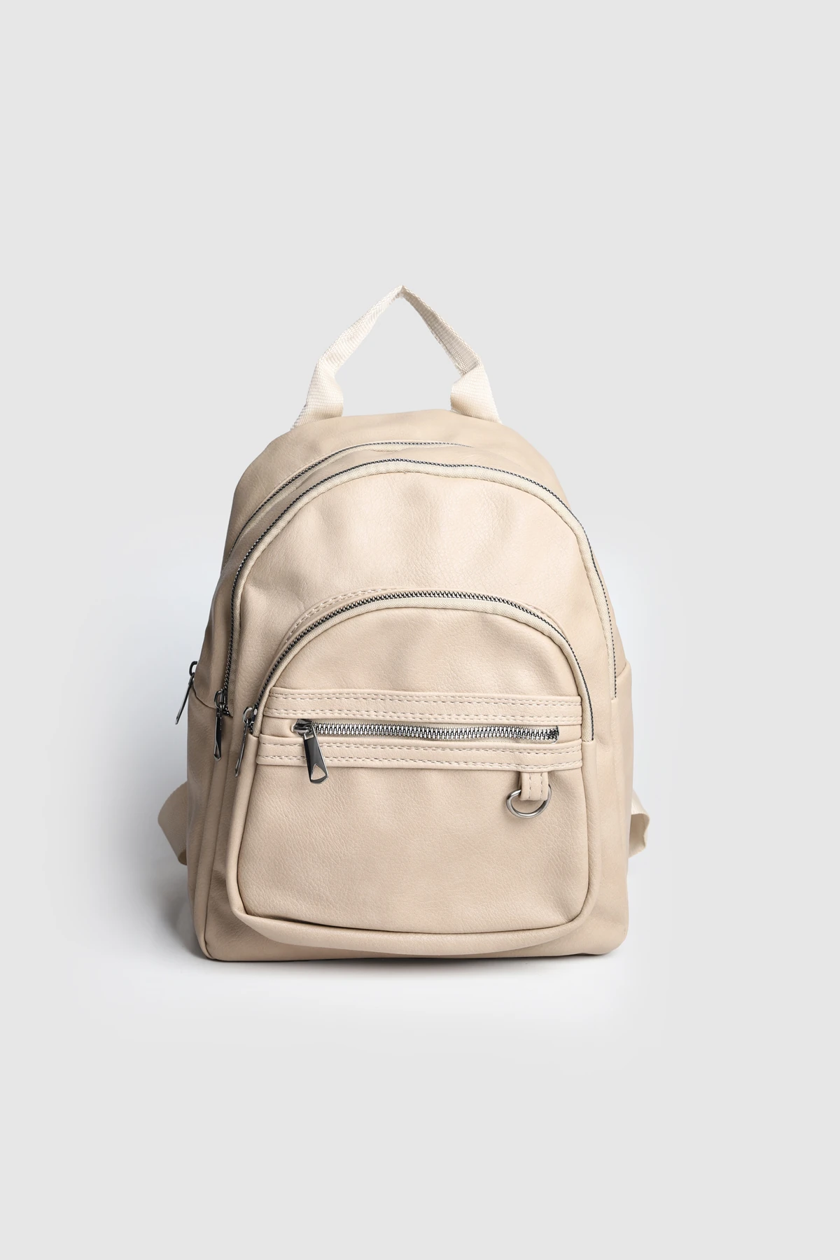 La'Graccio Paris Kadın Nales Donma Suni Deri Sırt Çantası