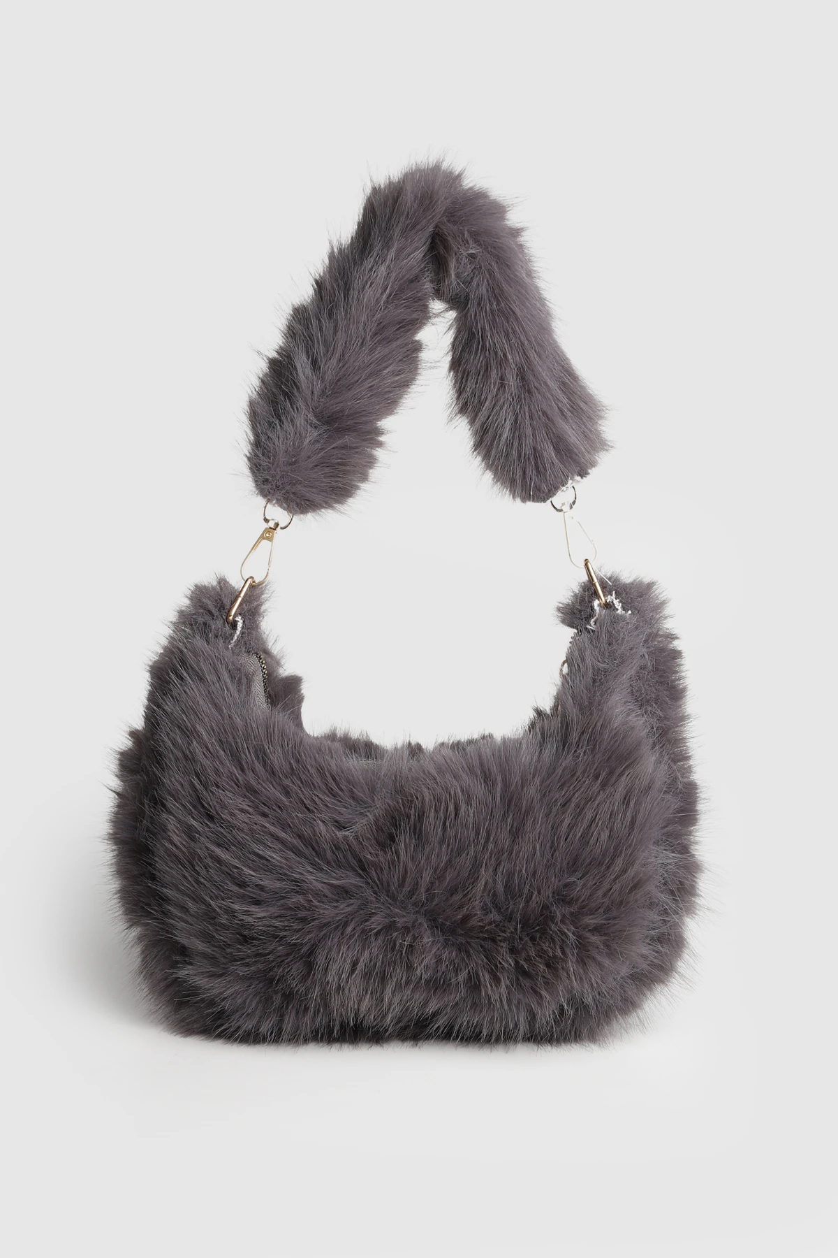 Lagraccio Paris Kadın Lior Peluş Çift Askılı El Ve Çapraz Çanta